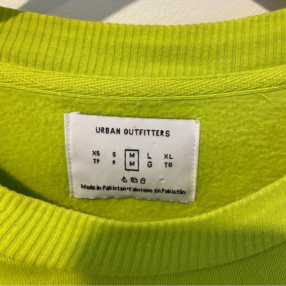 Urban Outfitters Neon Green Sweatshirt - Picture 5 of 5